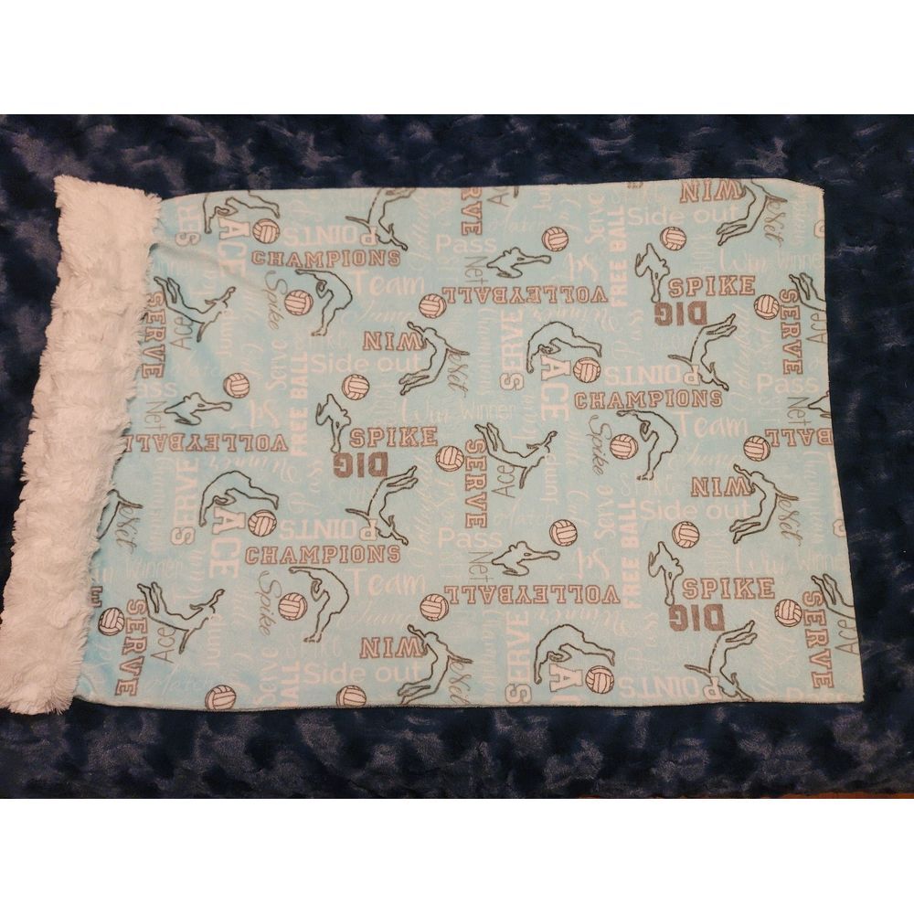 Simply Minky Volleyball Theme Pillowcase (INV 196)